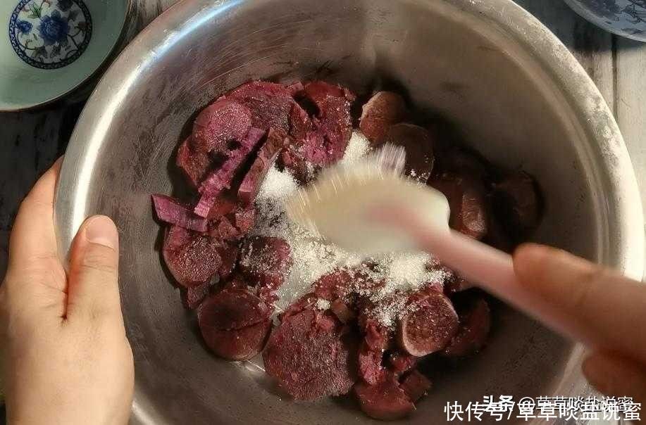 无色素|比鲜芋仙还实在的芋圆，纯天然无色素，芋香浓郁，配方比例很详细