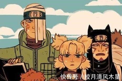 火影忍者|火影忍者当年下忍小队的合照，凯班热血，马基班亚历山大