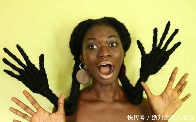 头发|非洲女孩长得太黑没人要,整理了一下头发后,很多男人排队想娶她