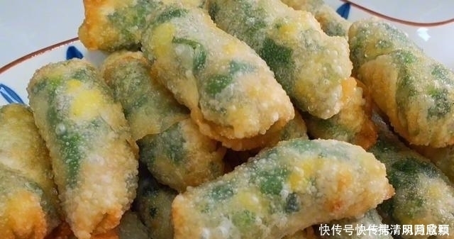 懒人春卷做法不和面,不揉面,15分钟做一锅,酥脆又鲜香