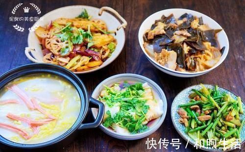 一家三口的晚餐,朋友圈走红,网友:家常过日子拒绝精致穷