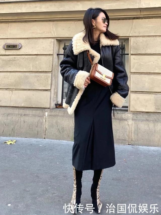 初冬穿大衣别“用力过猛”，你需要简约、高级与优雅，美出新高度