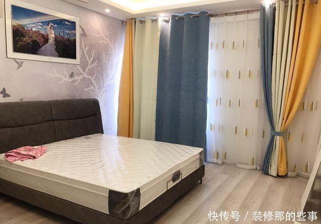 新房|130平新房装修花22万,客厅没阳台但超级漂亮,最满意一屋子窗帘