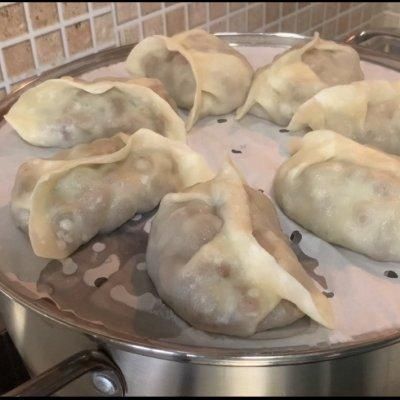 #名厨汁味，圆中秋美味#豆角酱肉大蒸饺