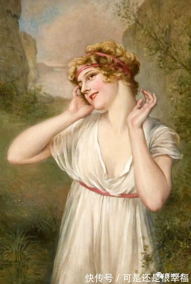 古典#油画中的那些古典女子,含苞待放,静待花开