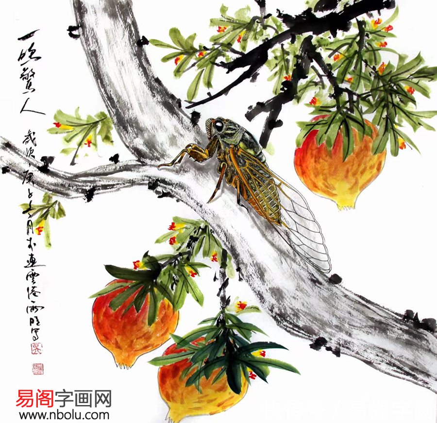 花鸟&吴雨旺花鸟画 为当今画坛吹来一缕清风