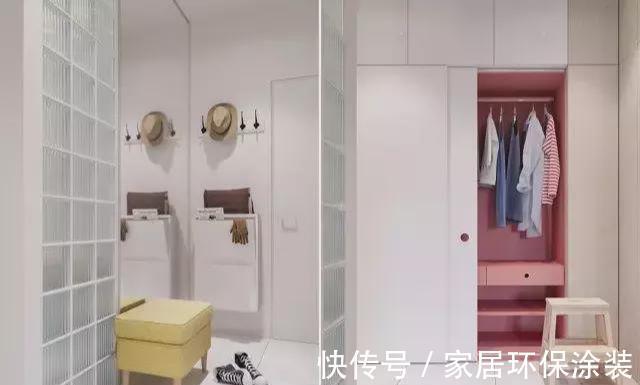 客厅|62平小户型装修,色彩搭配的超美,一眼就爱上