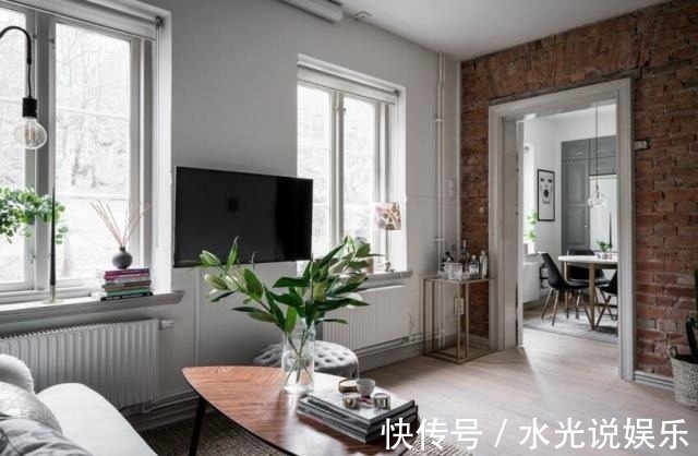 公寓|36㎡高级灰北欧风格公寓,一个人住再舒服不过了