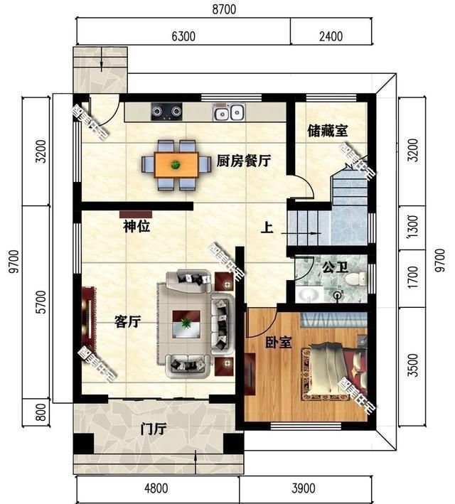 宅基地|邻居笑我家宅基地太小,找朋友设计了这个户型,房子建成打脸他们