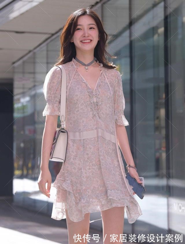 雪纺裙 休闲雪纺裙,轻松随意,提升气质,彰显端庄大气之感!