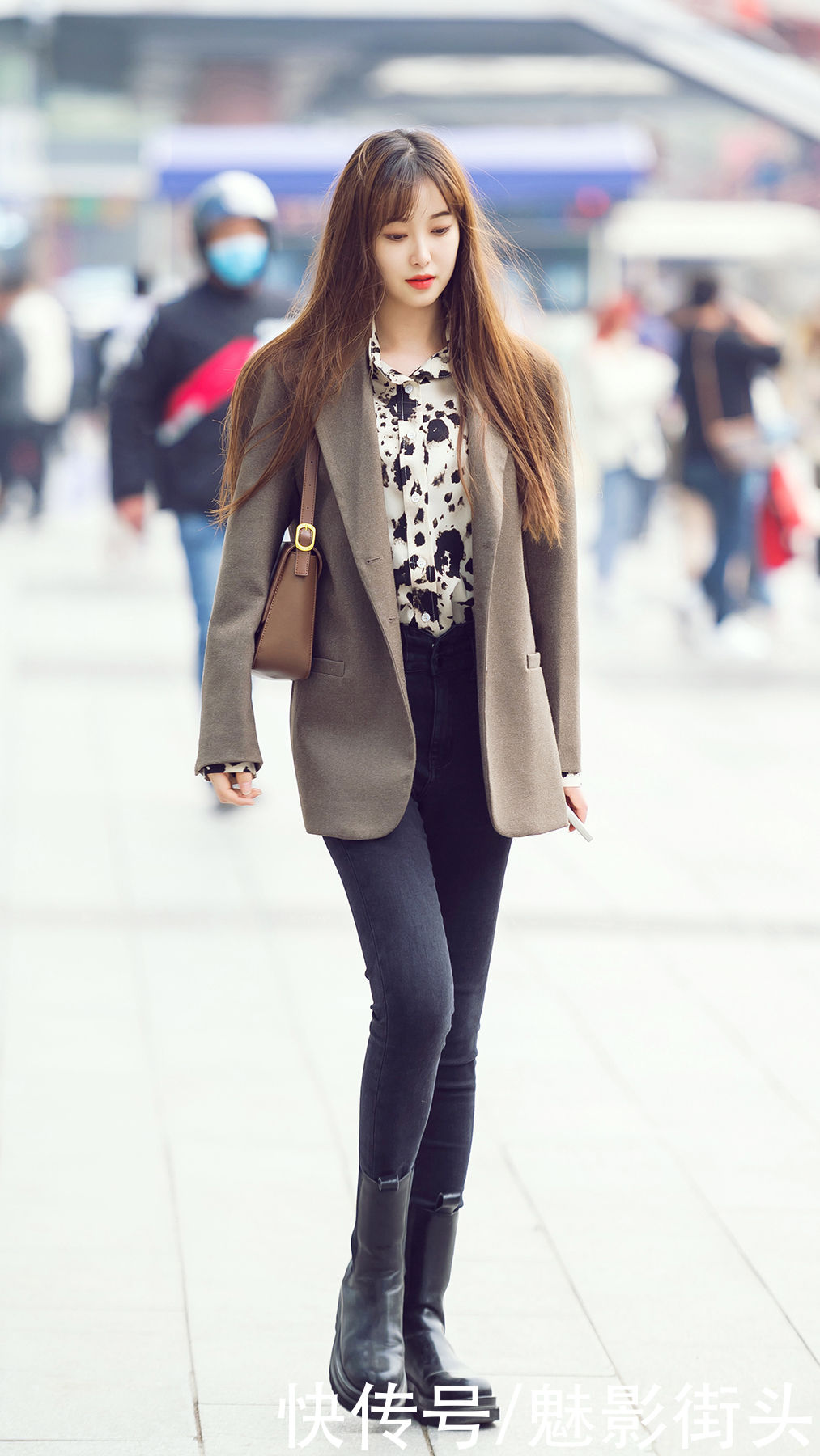 春天穿西装，掌握“一衣多穿”很关键，清新减龄又时髦