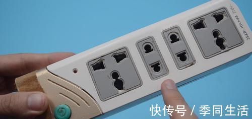 缝隙|不管插线板有多脏，教你一招，不用一滴水，插线板跟新的一样干净