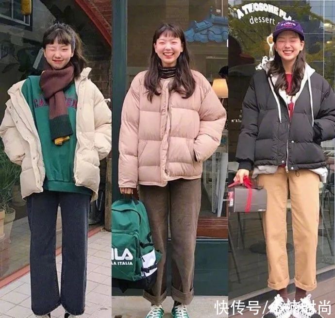 能带|保暖还能带点小可爱,18套冬季女生日常堆叠搭配推荐