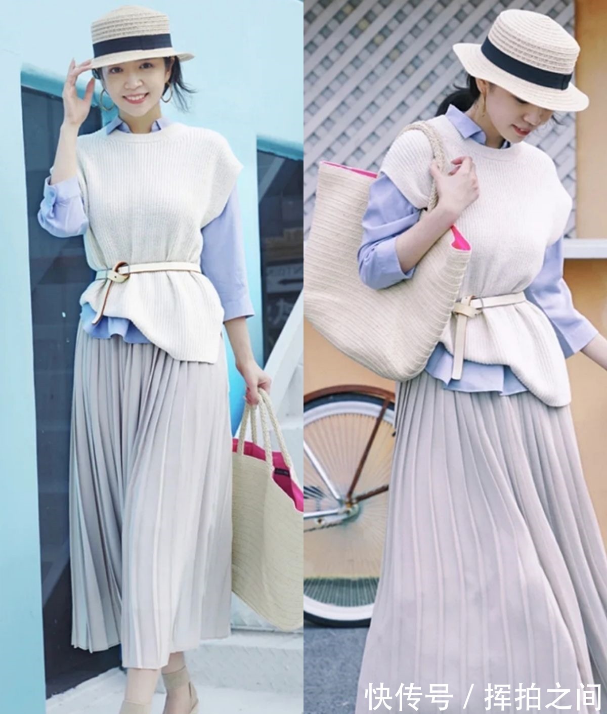 衬衫 初秋穿衣单调怎么办跟三木学“叠穿”,基础款也能穿出时髦感