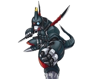 海豹|数码宝贝:精通暗杀术的数码兽,逼出伽玛兽的黑化形态