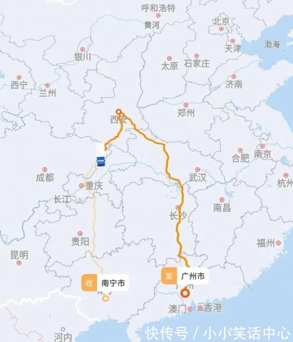 路线|“快递的路线有多离谱？”哈哈哈哈哈笑死就离谱！