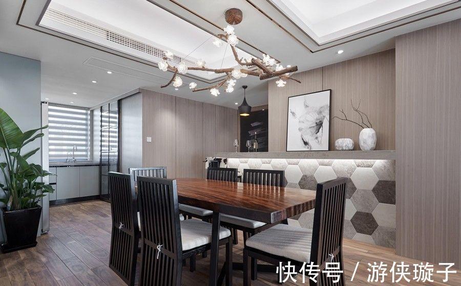 中式|180平方米大复式,绝佳观景体验,融合新中式的文艺与浪漫