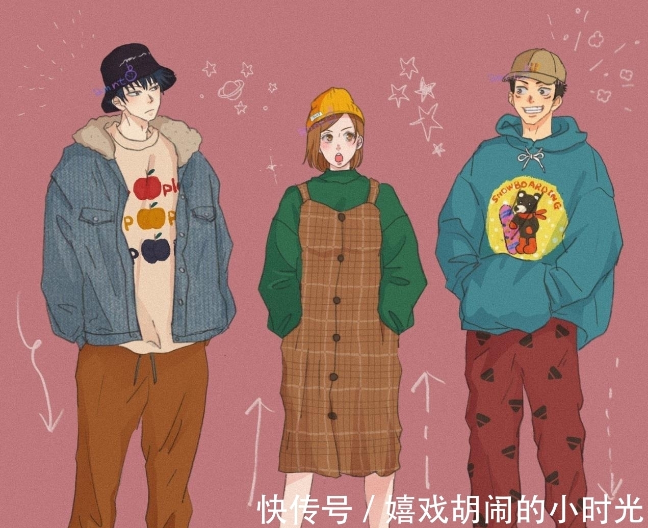 卫衣|时尚穿搭版《咒术回战》角色,狗卷学长很帅气,五条悟个性十足