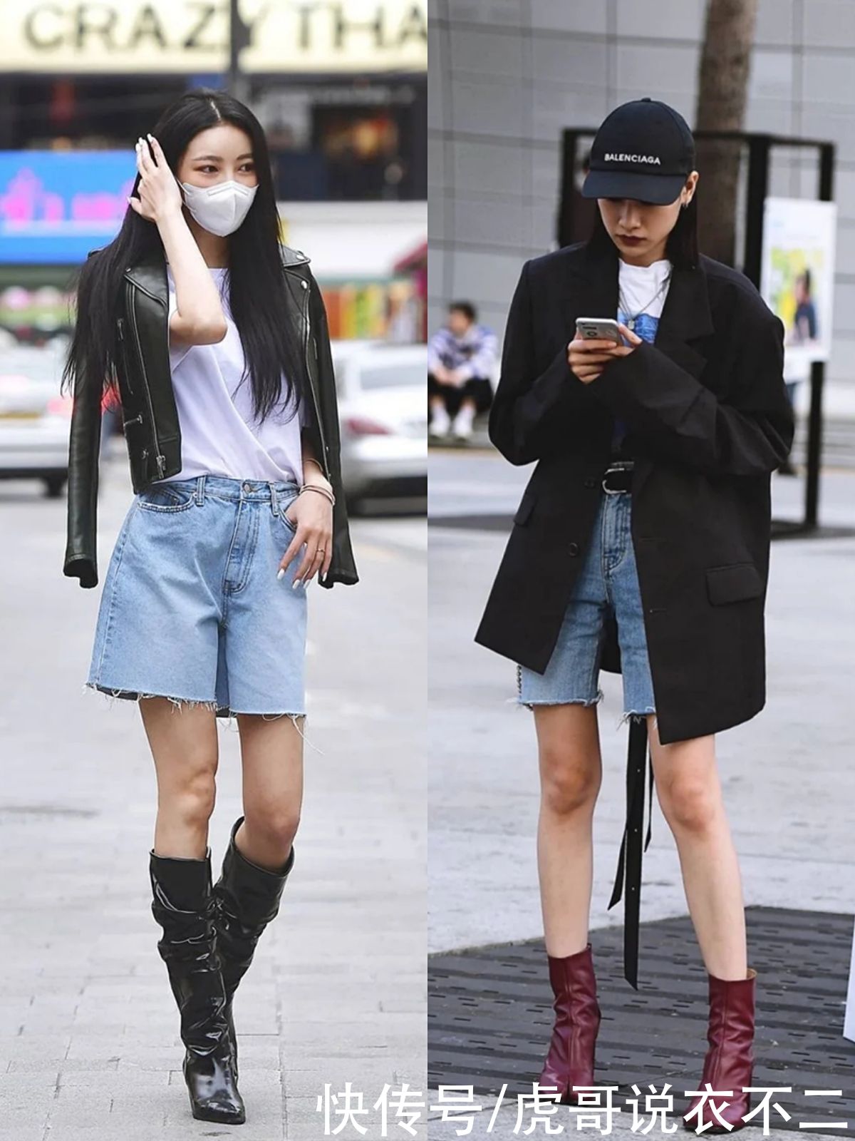 小蛮腰|看完韩国美女的街拍才明白，好衣品比颜值更重要，照着穿潮爆街头