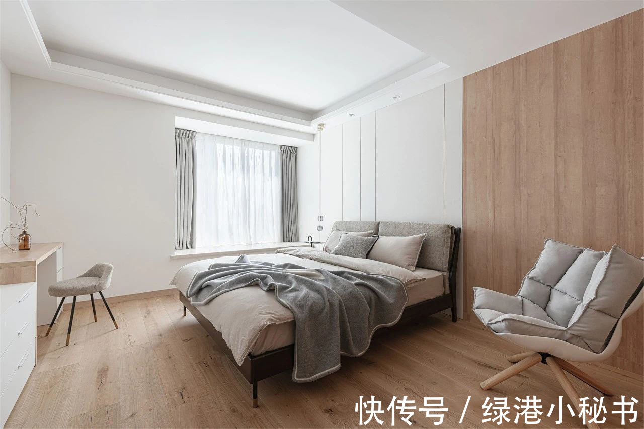 原木|装修案例欣赏:回归本质,120平现代风格打造静怡之家!