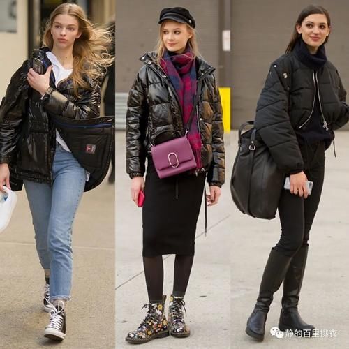 冬天羽绒服怎么穿才好看？长款短款各有优势，温暖还时髦