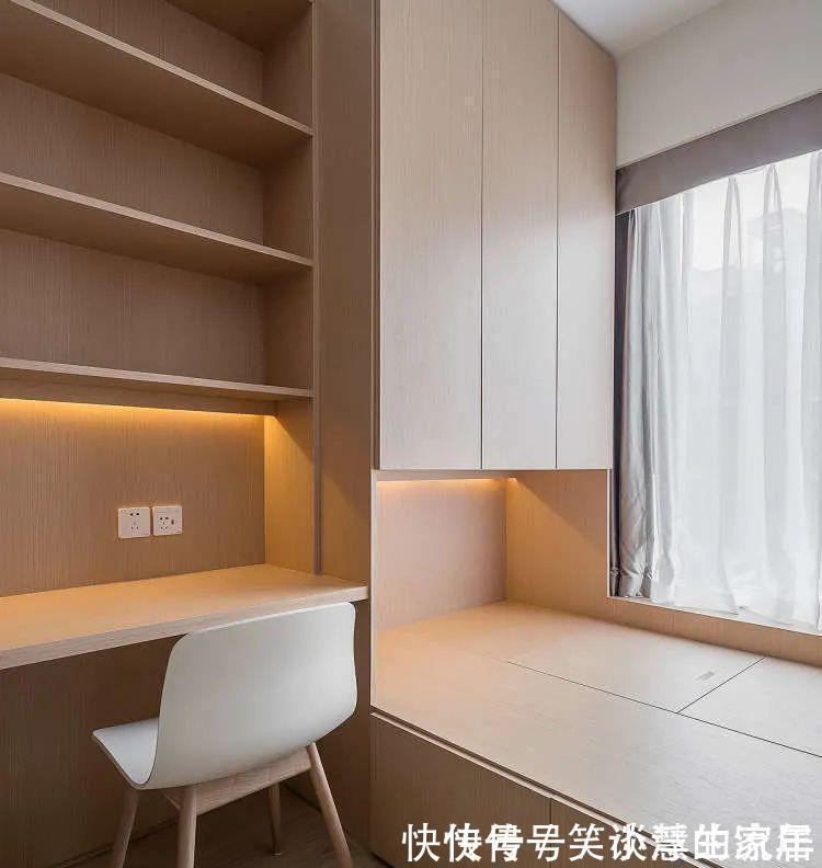 功能区|50㎡小户型两居室,坚持素色主义,进门一眼就喜欢上了