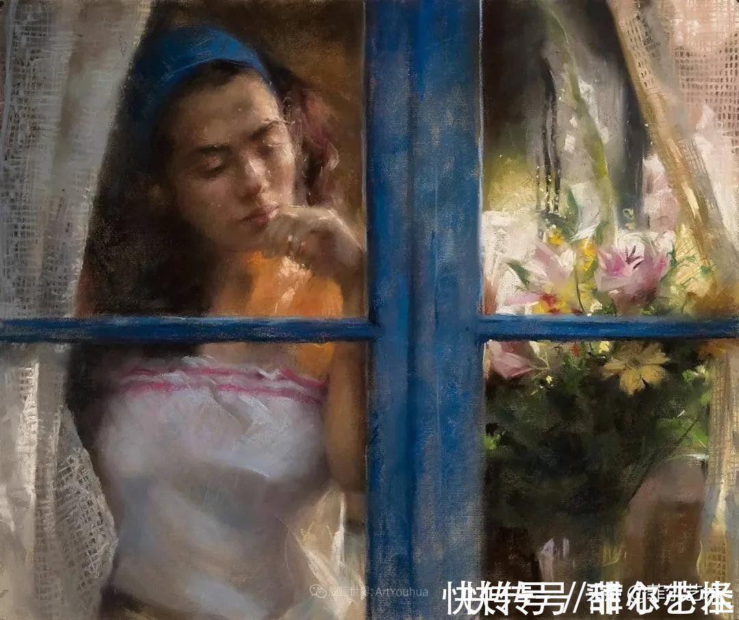 罗梅罗!婀娜多姿,美丽动人~西班牙画家维森特·罗梅罗·雷东多油画欣赏