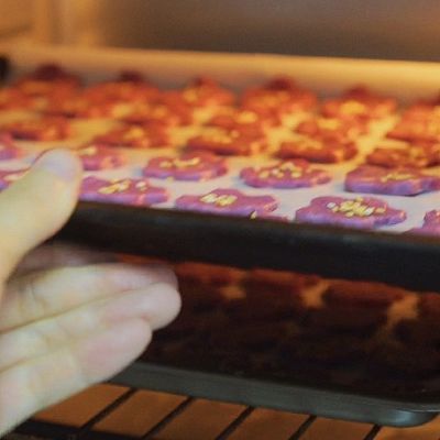 奶香紫薯小饼干