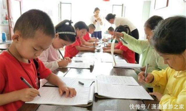 老师|9岁男孩写字像是印刷体,老师称不忍心打叉,网友王羲之再世