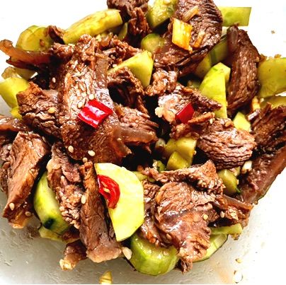 凉拌牛肉