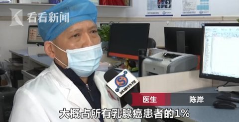 老伯|六旬老伯胸部摸到硬物 一查竟是患上了乳腺癌