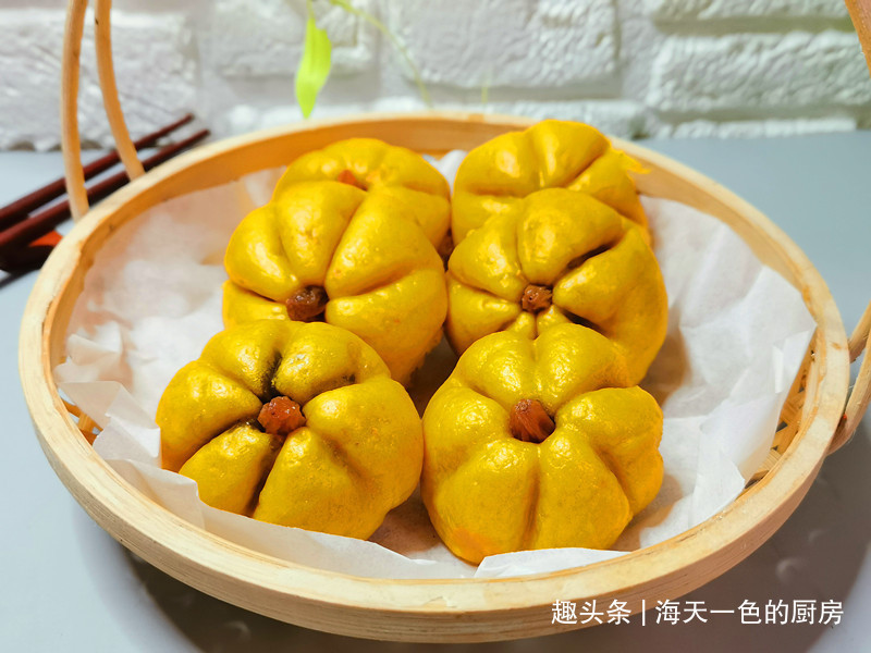 酵母粉|在家时多存些南瓜，不光能做菜，做成面食大人孩子都爱