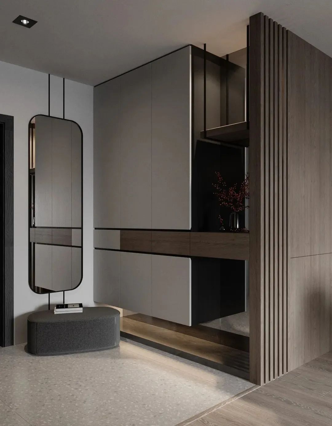 家装|80款入户鞋柜设计方案，人家这样装，太亮眼了