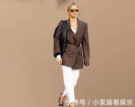 半身裙 凭什么敢说“大女人风”最高级?时髦的“西装外套”穿搭,美呆了
