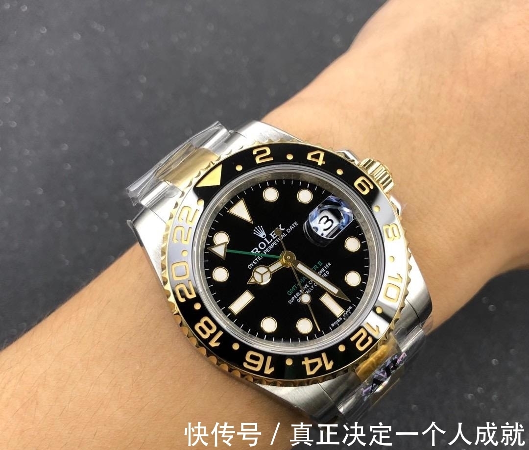 表带|AR厂劳力士格林尼治Ⅱ真假对比—AR厂劳力士格林尼治GMT绿针一眼假吗？