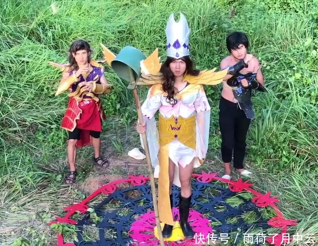 小舞姐|小舞顶着高跟鞋,唐三拎起纸片锤,《斗罗大陆》沙雕剧你看了吗!