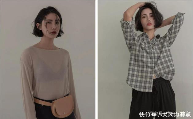 「美发图鉴」最减龄的少女发型,请认准“齐脸短发”