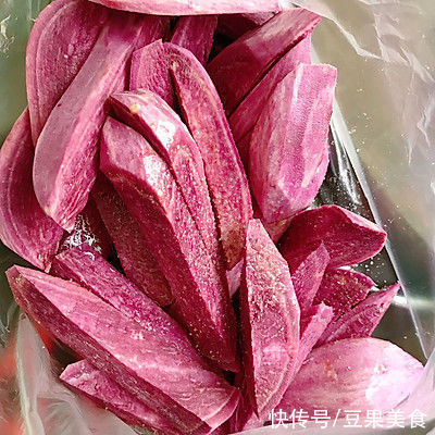 第一次尝试#精致一人食#烤紫薯,没想到这么好吃