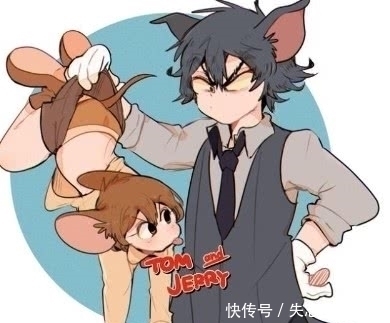 猫和老鼠拟人化这样的汤姆和杰瑞太甜了