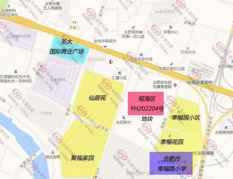 瑶海区4宗326亩地将出让，最高毛坯限价1.57万/平|乐居追地| 出让