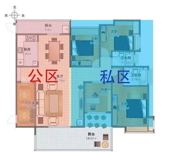 明厨明卫|聪明人买房都这样挑户型,住进去好处太多了装修能省不少钱