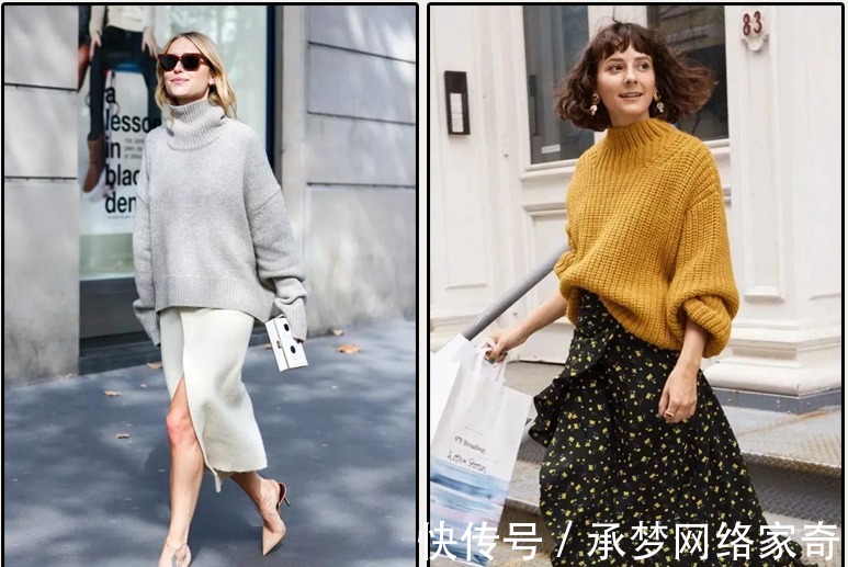 版型 入秋一定要穿得毛衣搭配,原来穿对了这么美,照着穿就对了!