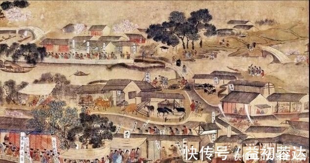 南都繁会图|500年前一幅古画,放大10倍,竟发现了一个戴眼镜的男人