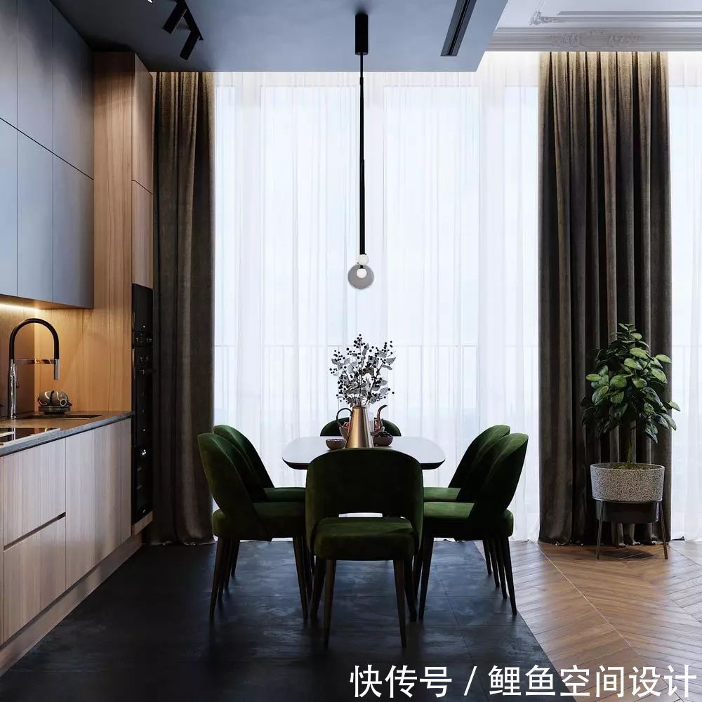 色彩|高级灰撞色,横竖都是范!