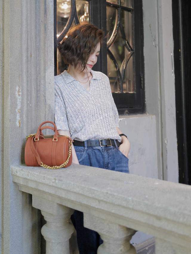 半身裙|秋季,针织衫怎么穿才高级?搭配半身裙或牛仔裤优雅洋气,超好看