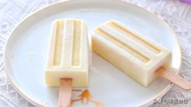 榴莲雪糕|自制简单版榴莲雪糕,无糖无蛋黄无奶油,口感还很细腻