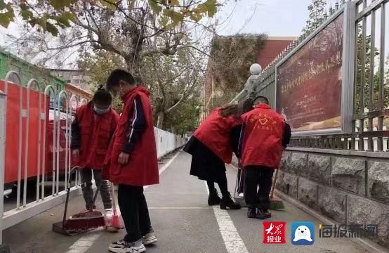 山东省临沂枣园小学志愿服务助推文明校园和平安交通建设|志愿服务| 小手