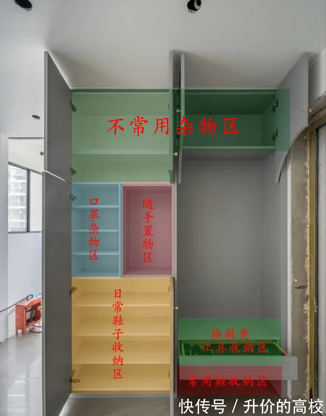 薄柜|偷出5处面积做薄柜,体验过才知道,真的超实用!