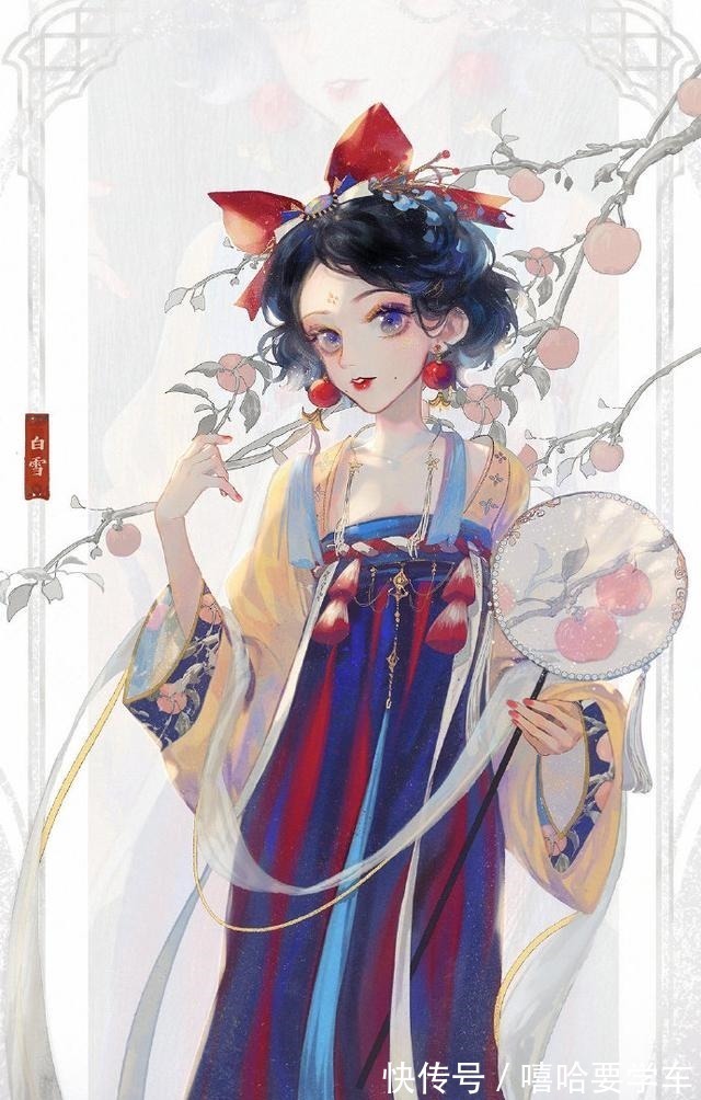 爱洛公主!看过太多中国风的迪士尼公主,我最爱这一组,不仅有汉服还有戏服!