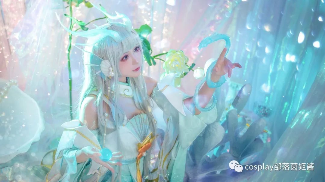 cos:王者荣耀西施游龙倩影cos正片@呆瓜闺蜜